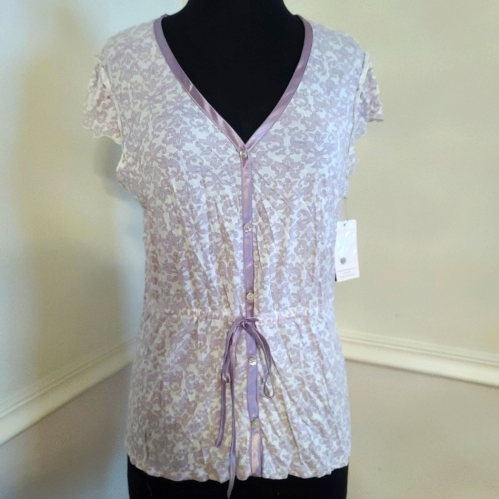 Donna Nadeou casualwear top sz M